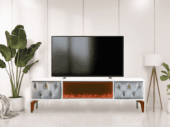 Alternative view of Peking  Tv- Bänk Elkamin