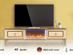 Kiev Tv- Bänk Elkamin