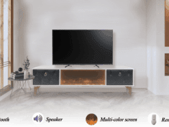 Malmö Tv- Bänk Elkamin