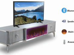 Alternative view of Sydney Tv- Bänk Elkamin