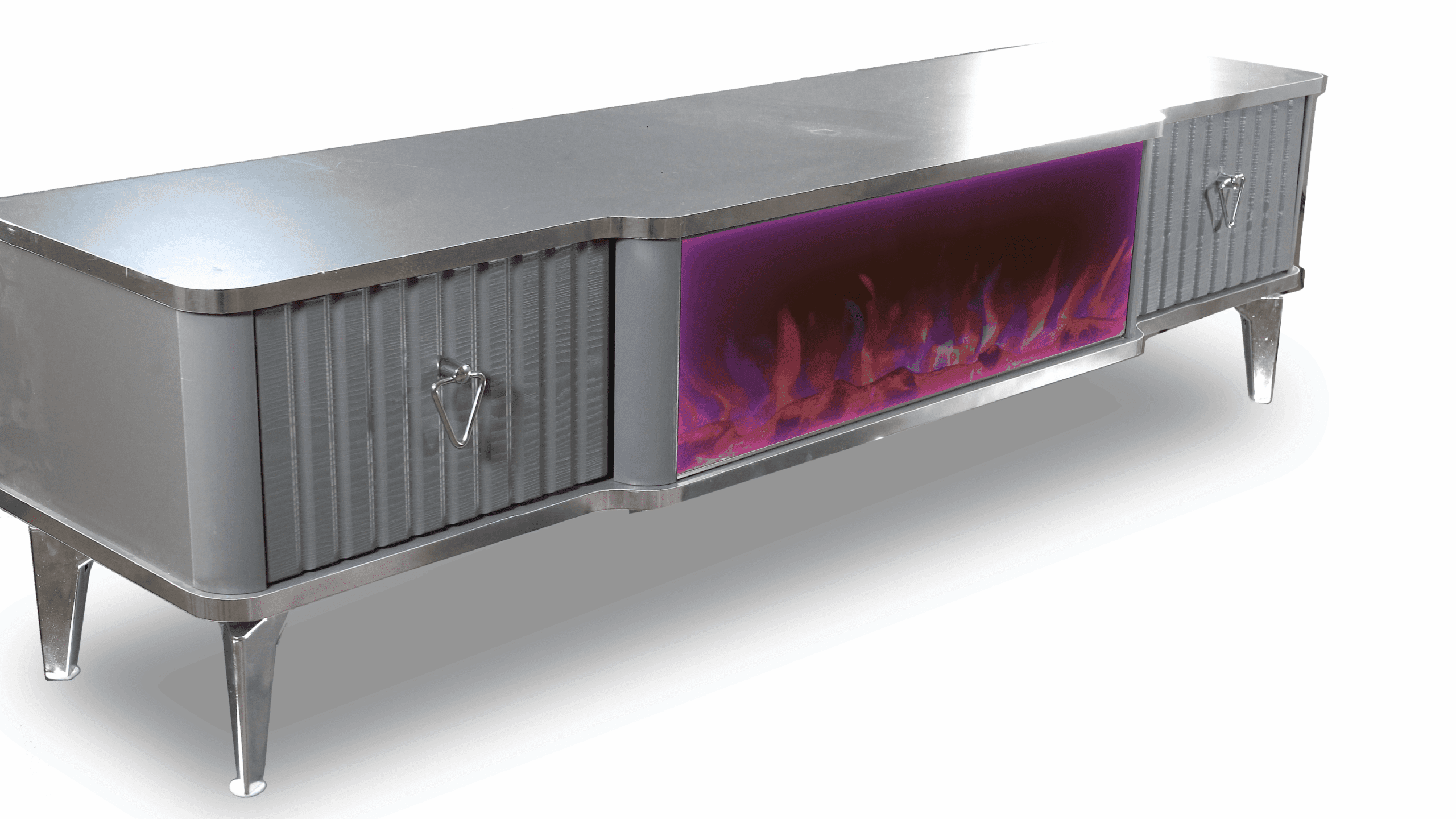 Sydney Tv- Bänk Elkamin - Image 12