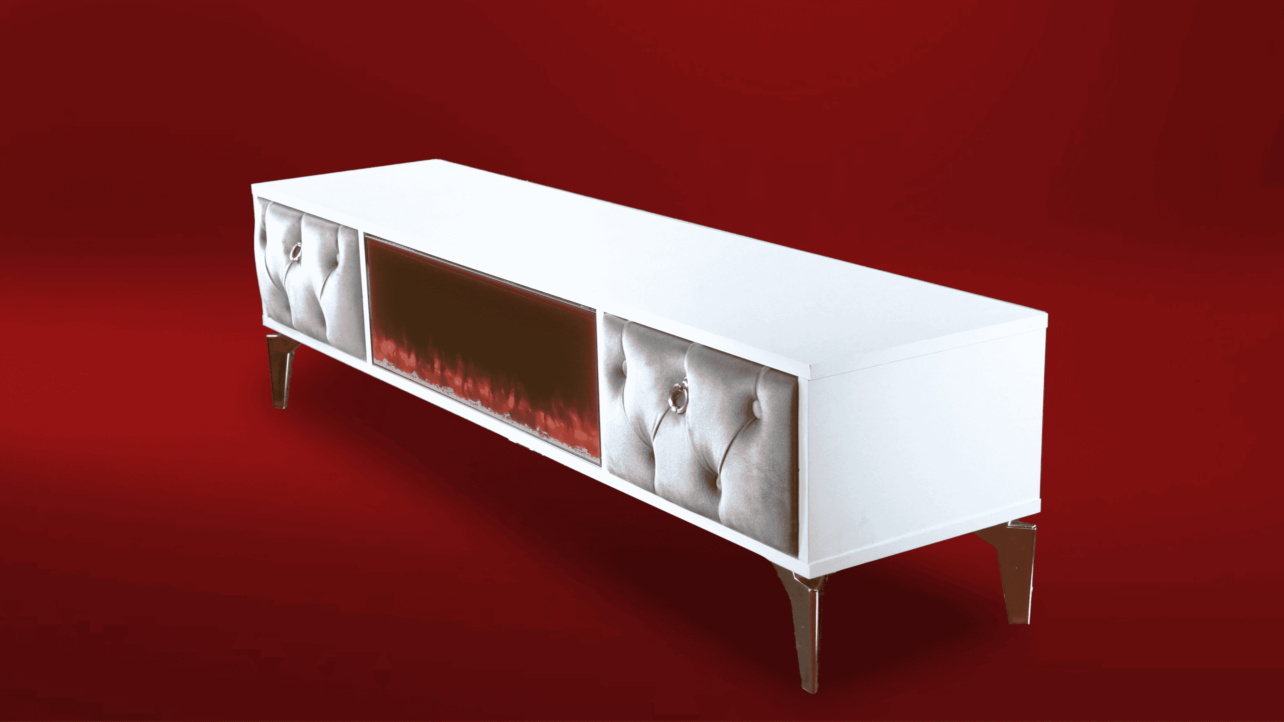 Peking Tv- Bänk Elkamin - Image 14