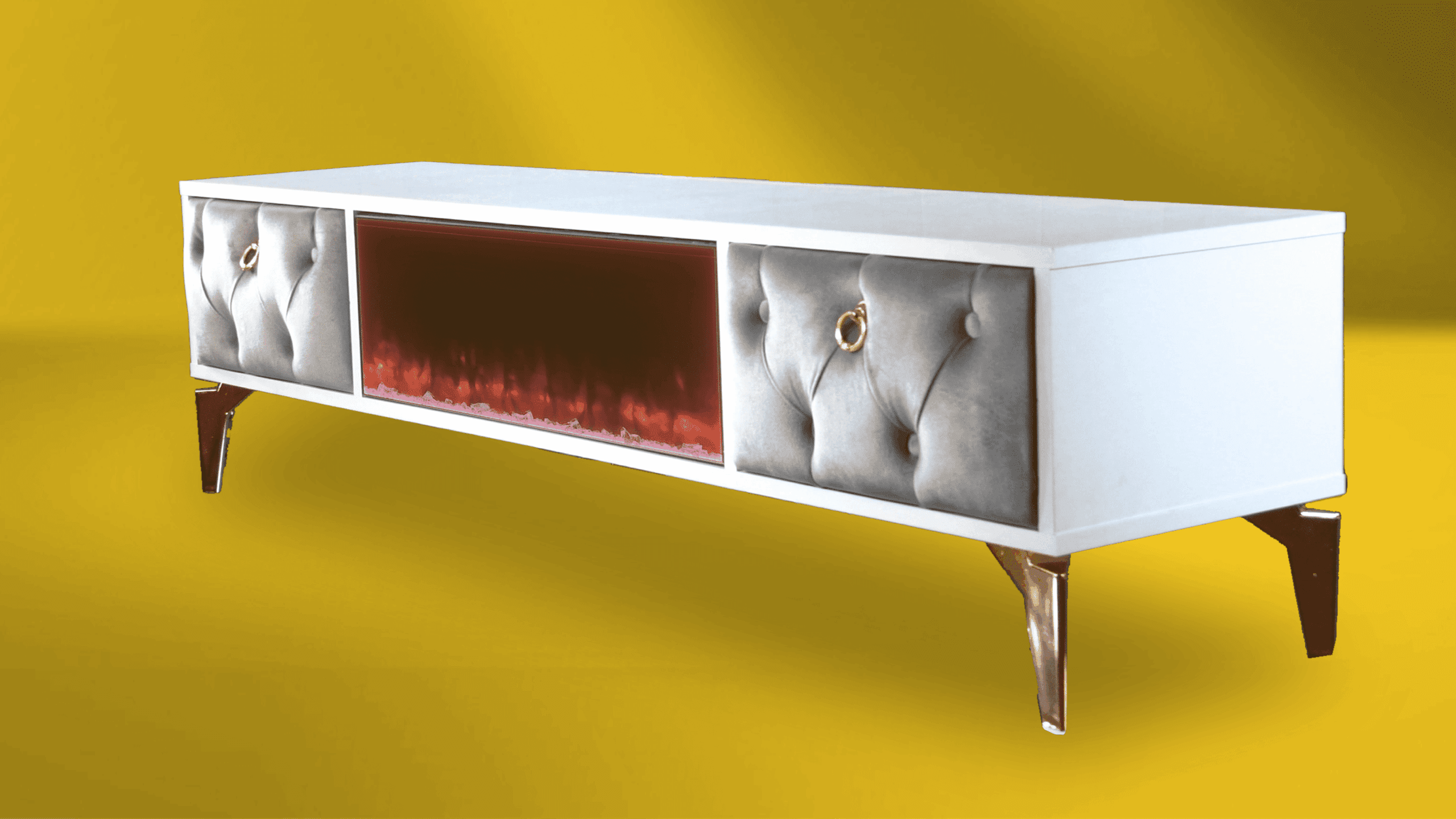 Peking Tv- Bänk Elkamin - Image 11