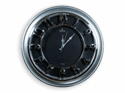 Väggklocka svart 3