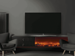 Ingen Paz  Tv- Bänk Elkamin