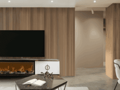 Alternative view of Baku Tv- Bänk Elkamin