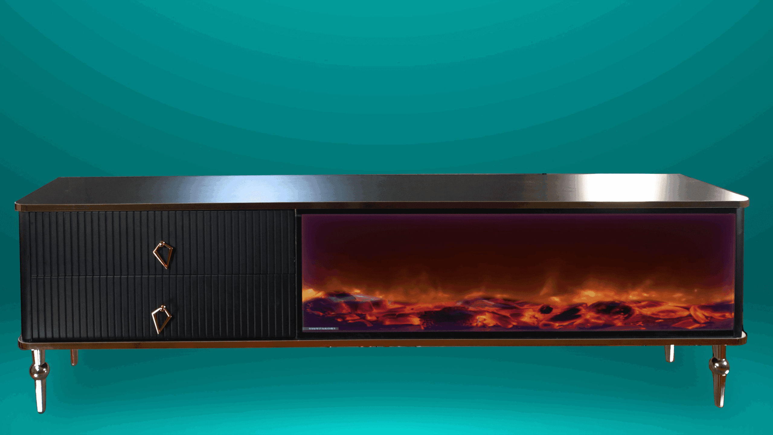 Ingen Paz Tv- Bänk Elkamin - Image 3