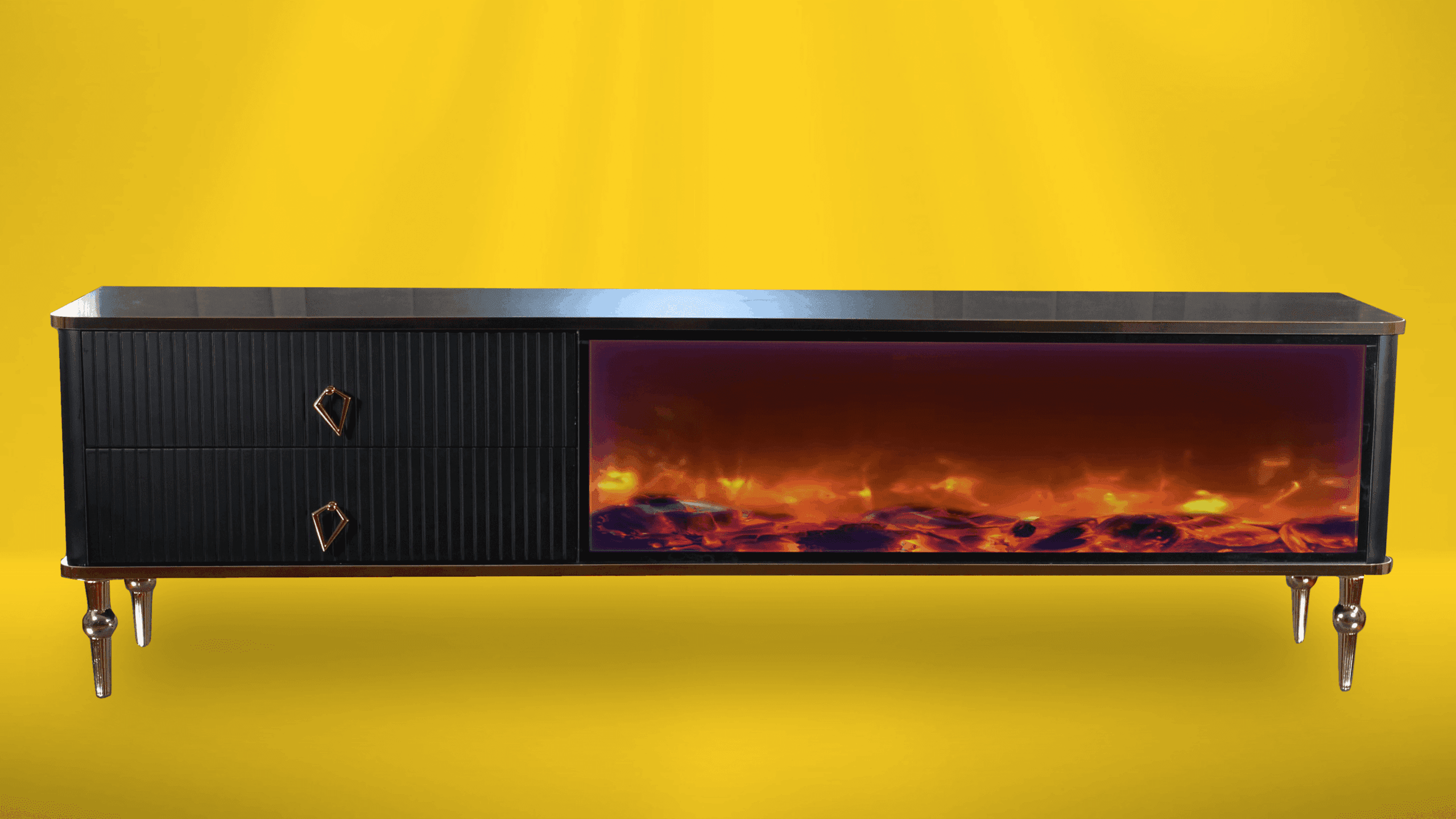 Ingen Paz Tv- Bänk Elkamin - Image 11