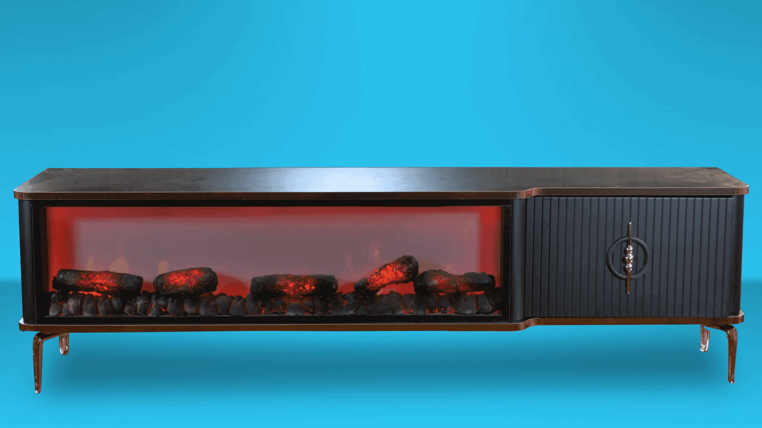 Freetown Tv- Bänk Elkamin - Image 19