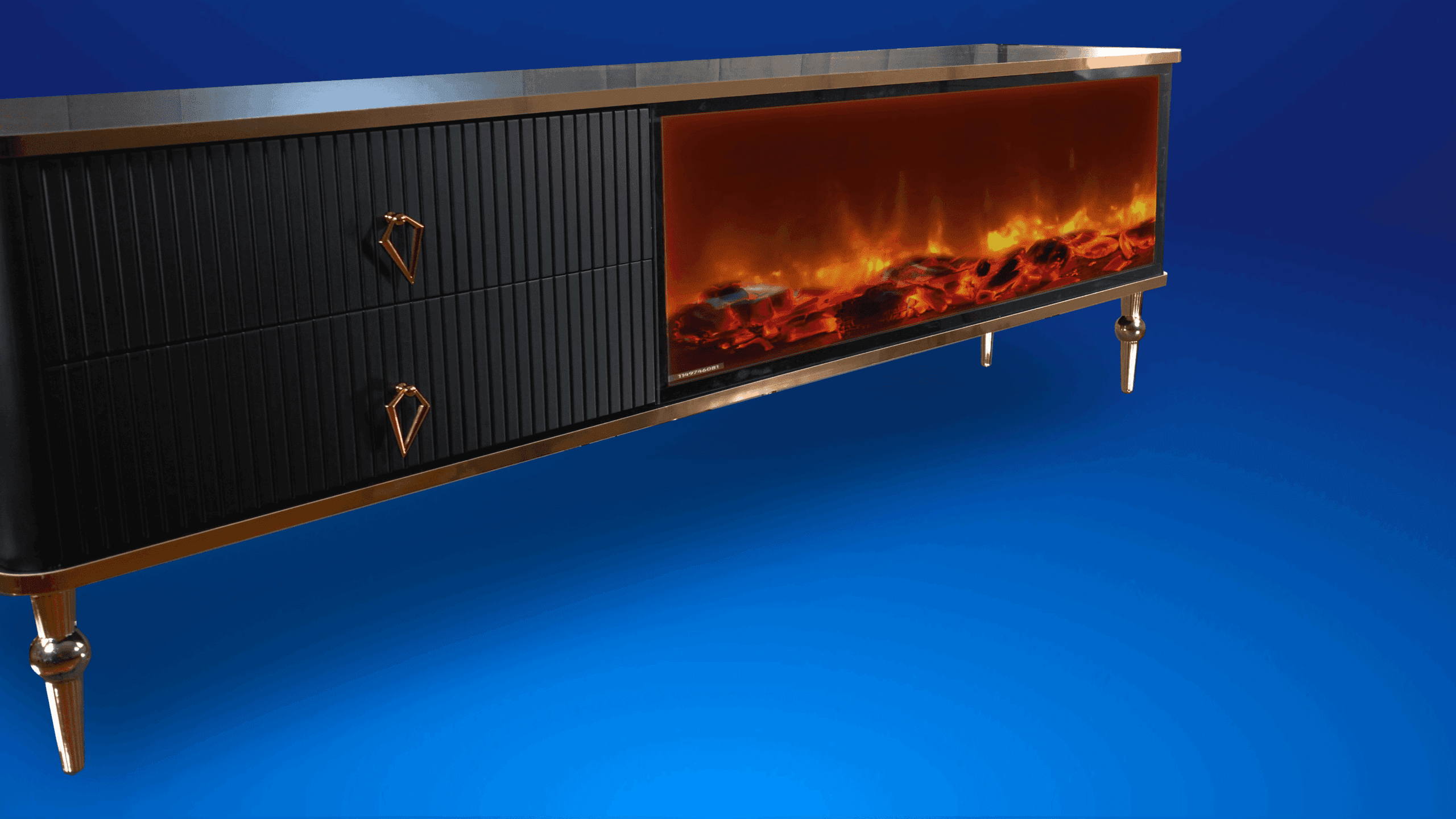 Ingen Paz Tv- Bänk Elkamin - Image 16