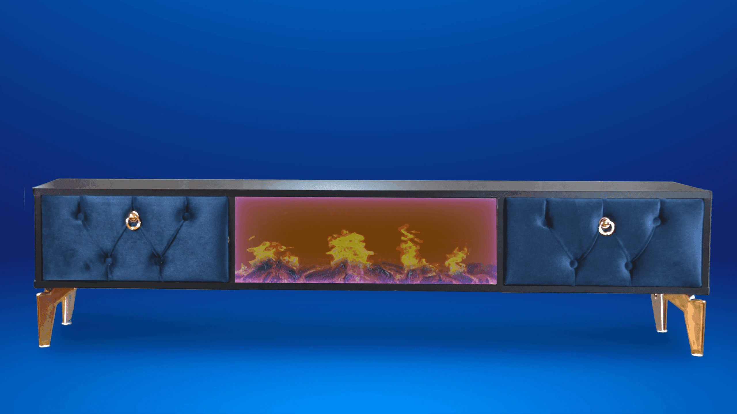 Praya Tv- Bänk Elkamin - Image 4