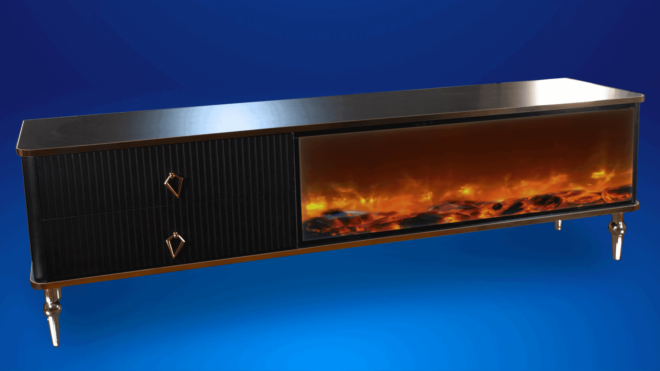 Ingen Paz Tv- Bänk Elkamin - Image 8