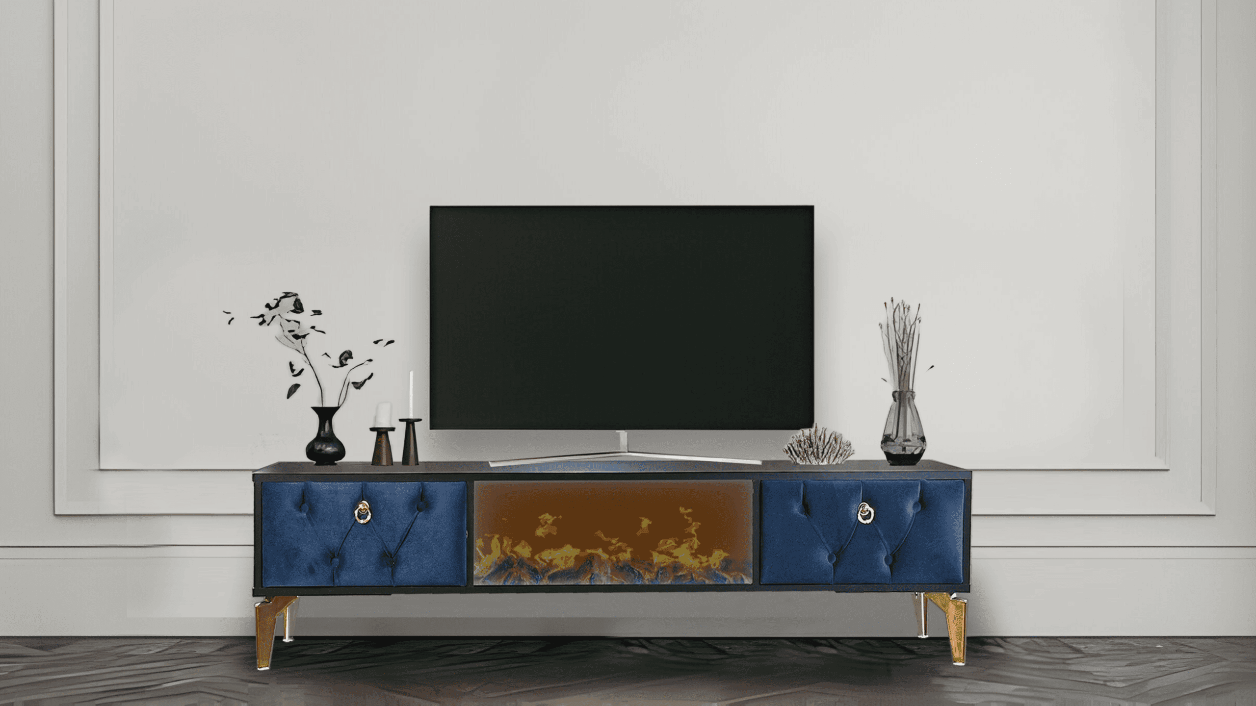 Praya Tv- Bänk Elkamin - Image 3