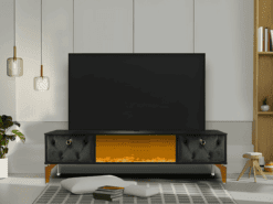 Malabo Tv- Bänk Elkamin