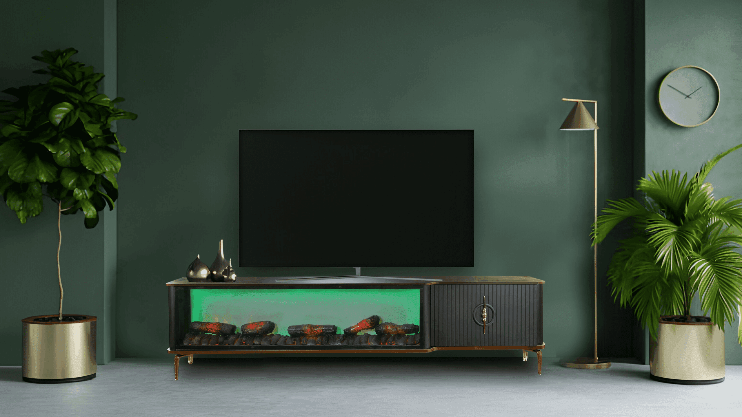 Freetown Tv- Bänk Elkamin - Image 6