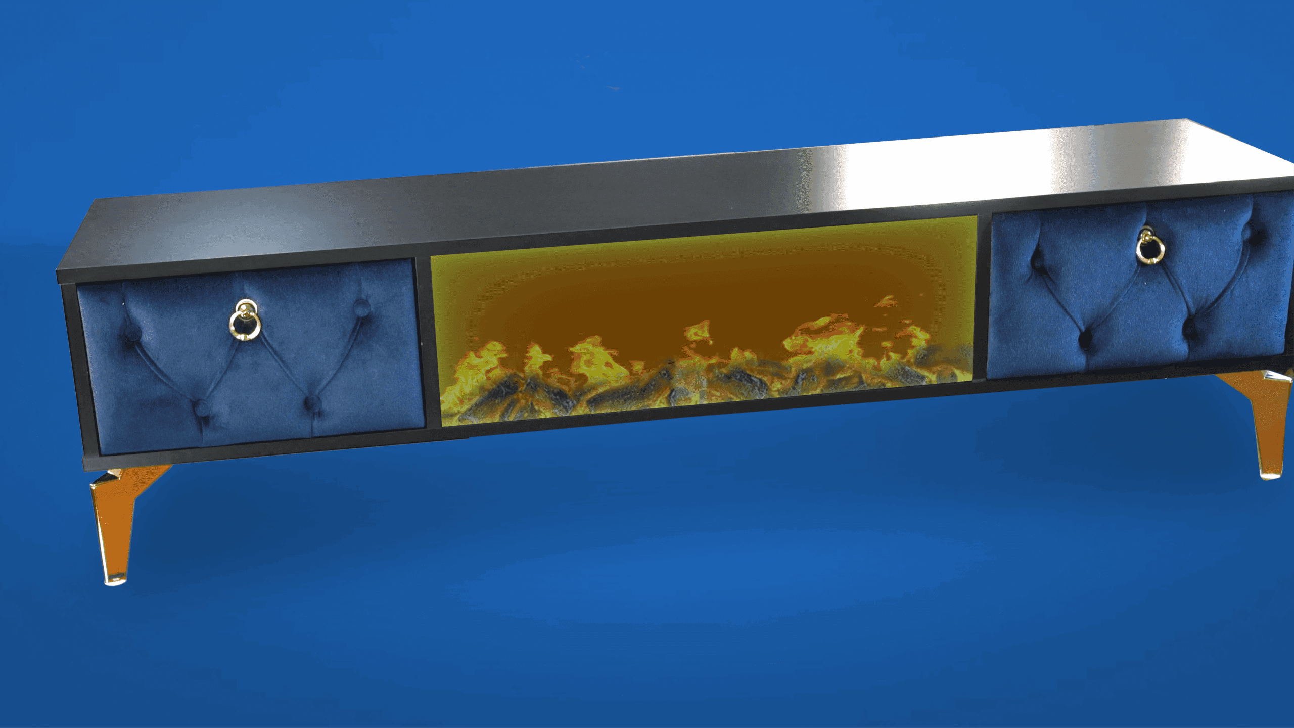 Praya Tv- Bänk Elkamin - Image 7