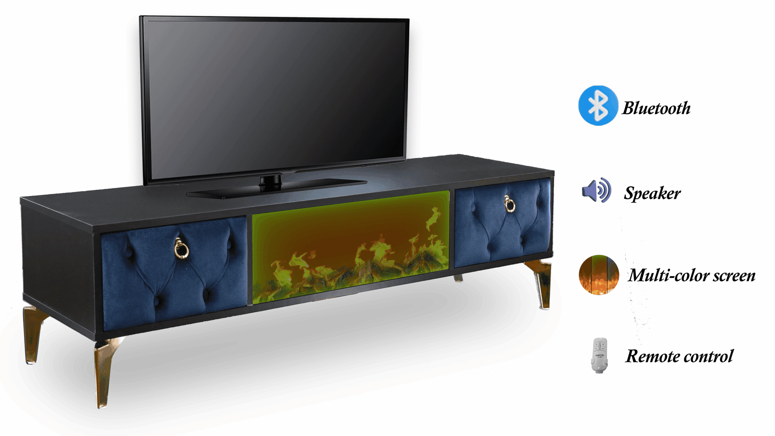 Praya Tv- Bänk Elkamin - Image 8