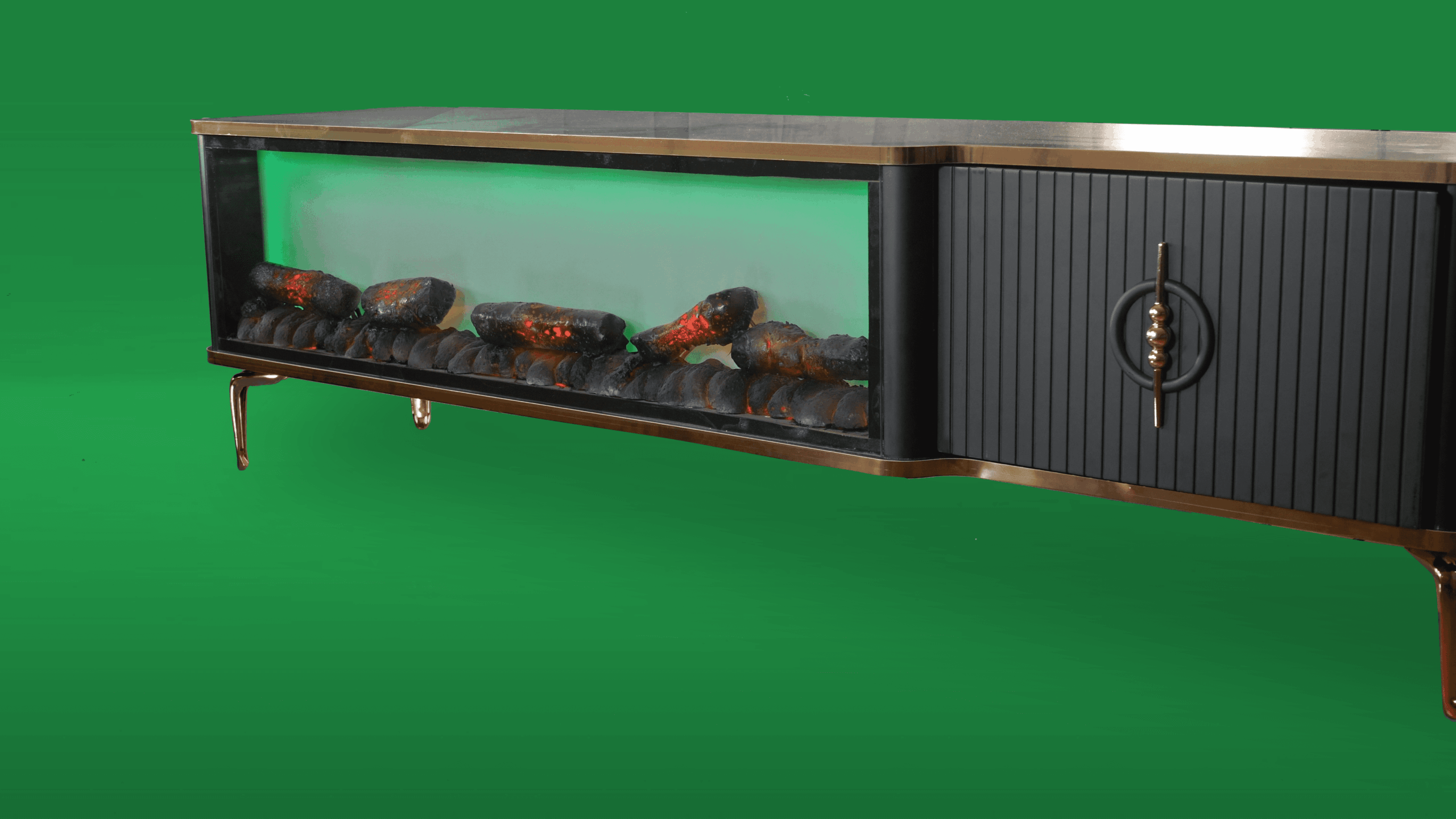 Freetown Tv- Bänk Elkamin - Image 4