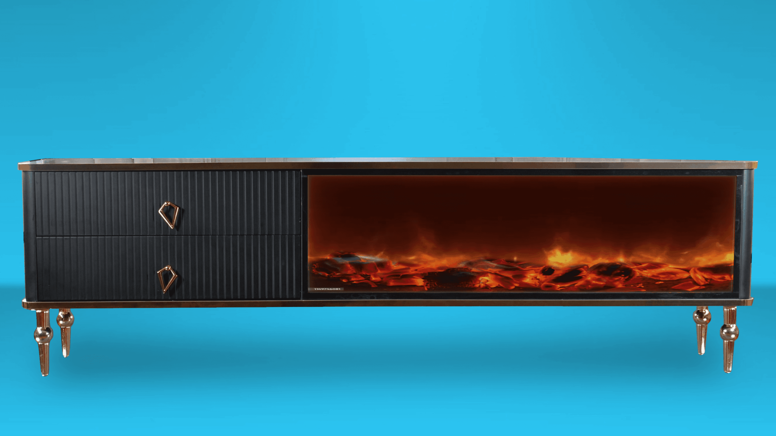 Ingen Paz Tv- Bänk Elkamin - Image 2