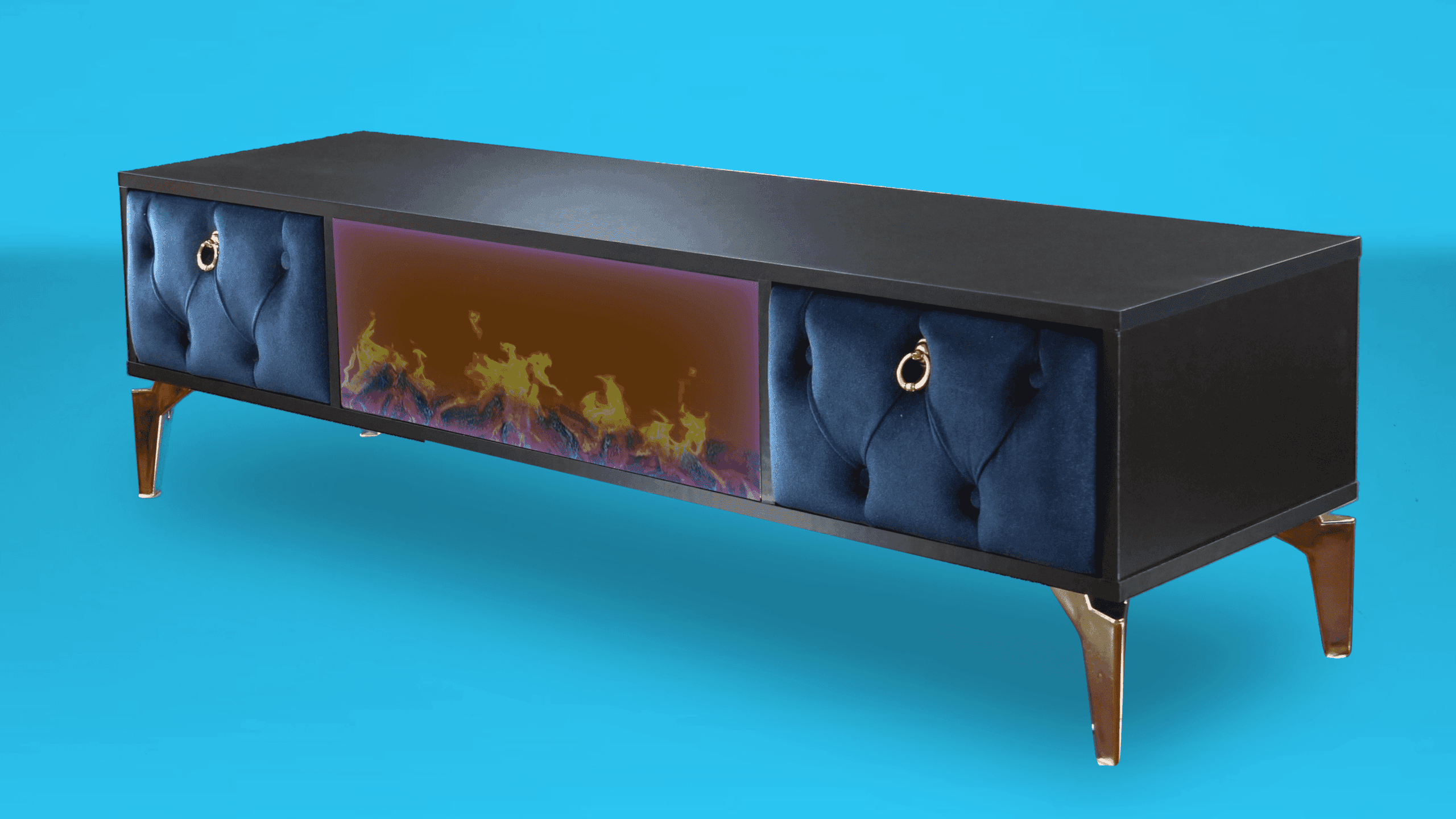 Praya Tv- Bänk Elkamin - Image 9