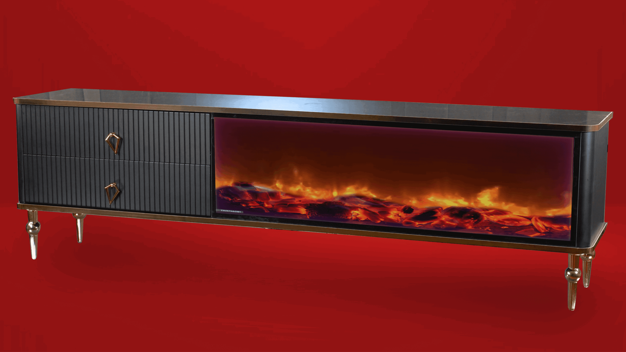 Ingen Paz Tv- Bänk Elkamin - Image 10