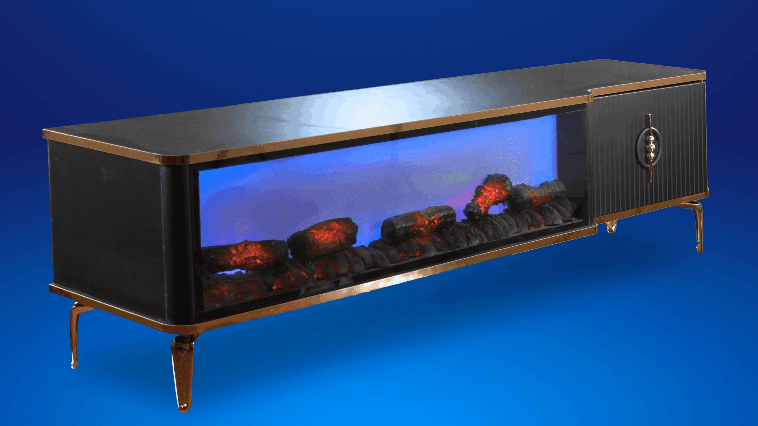 Freetown Tv- Bänk Elkamin - Image 14