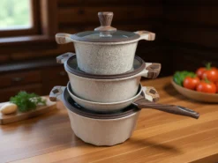 Al Sultan 7 delar – Ljusbrun/Trä