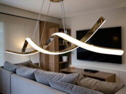 Alternative view of Helix taklampa