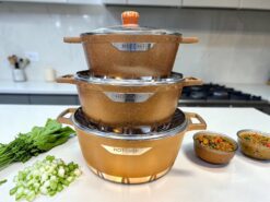 Hot Chef 6 delar (32/36/40) – Guld