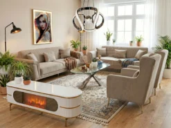 Graz Soffgrupp 3+3+1+1 – Beige