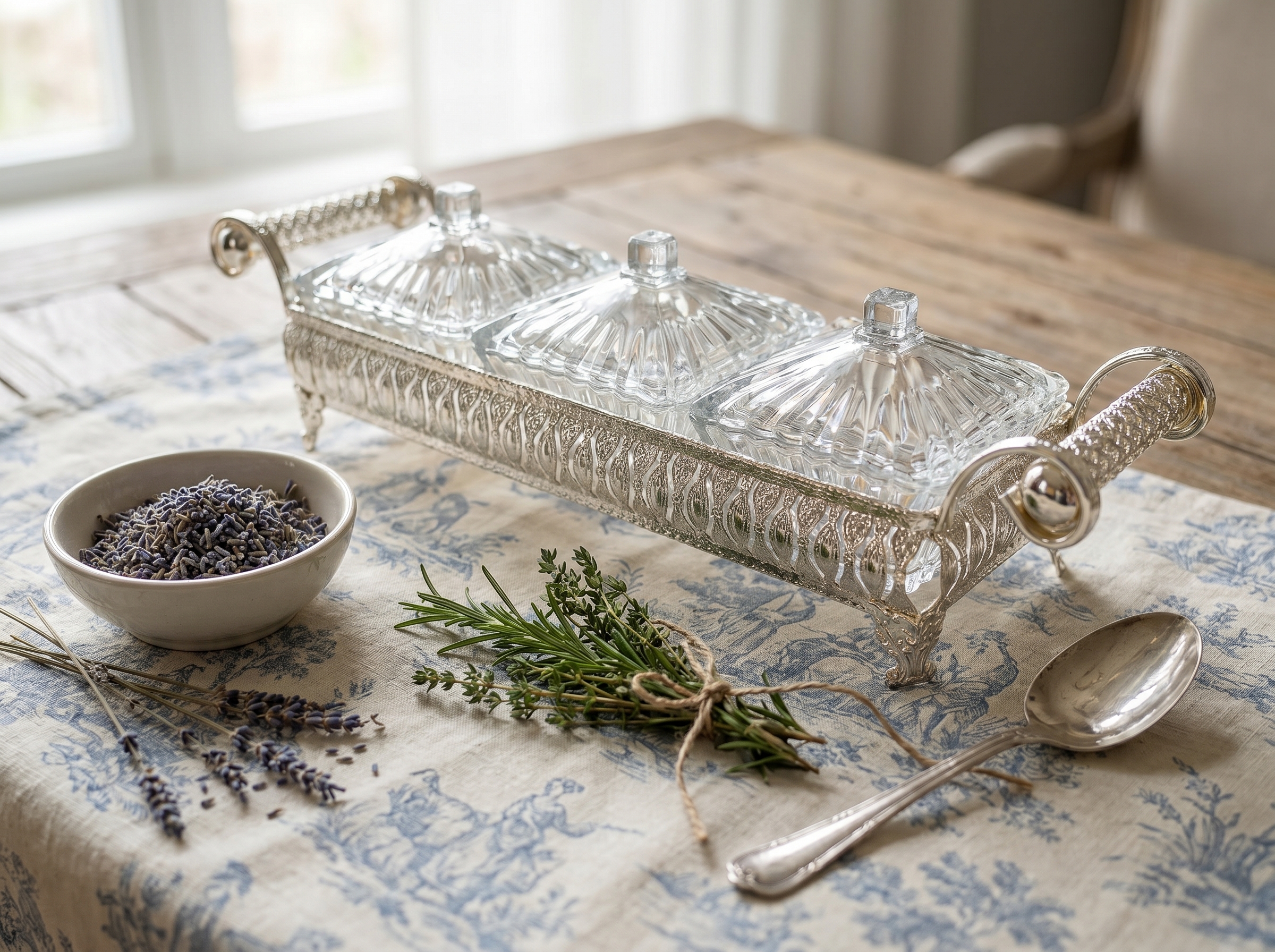 Krusbär Serveringsset - Silver - Image 3