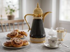 Ostindien Termoskanna 1000ml - Svart