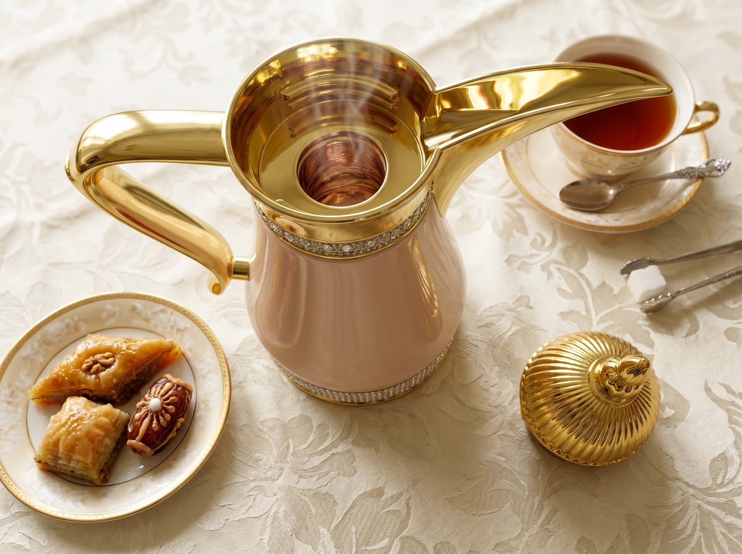 Ostindien Termoskanna 900ml - Ljusrosa - Image 3