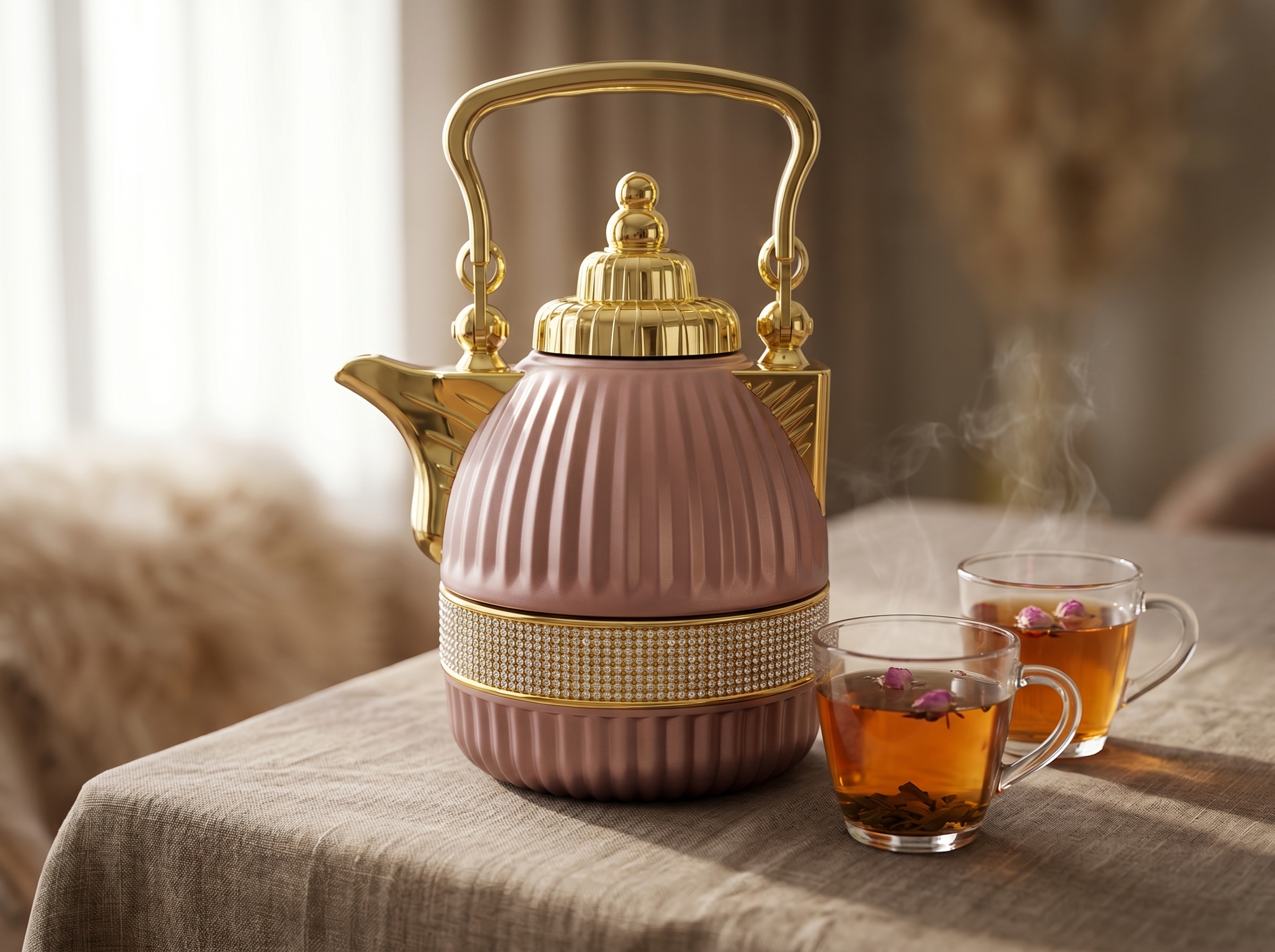 Salong Termoskanna - Rosa - Image 2