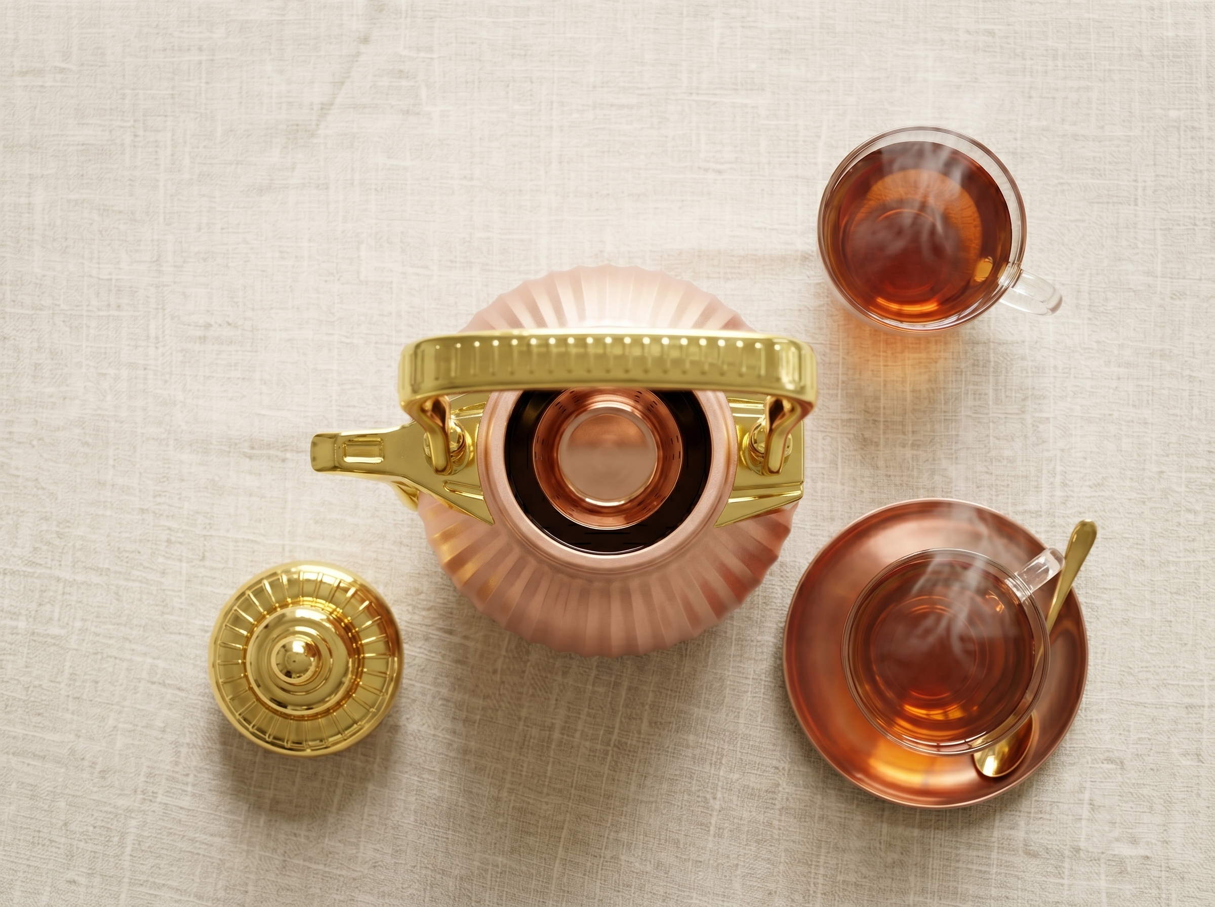 Salong Termoskanna - Rosa - Image 3