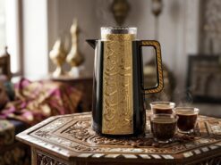 Arabica Termoskanna - Svart/Guld