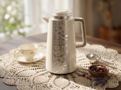 Arabica Termoskanna - Vit/Silver