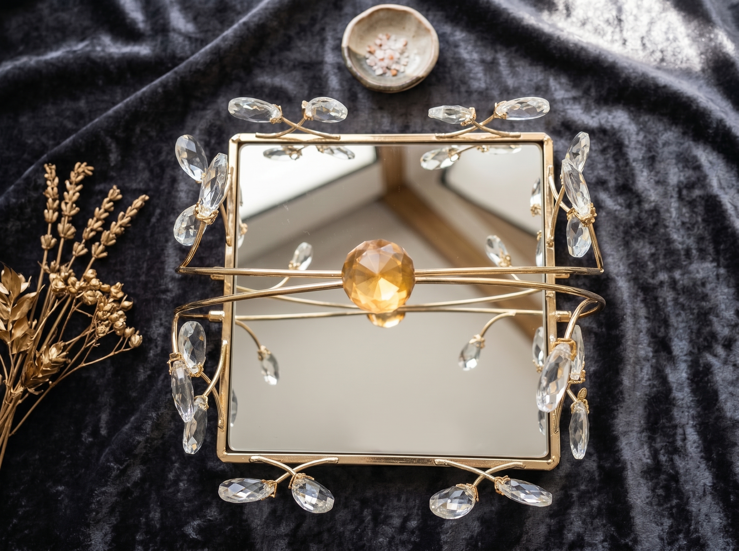 Frostros Serveringsfat - Guld - Image 3