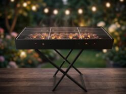Hopfällbar Kolgrill (80cm)