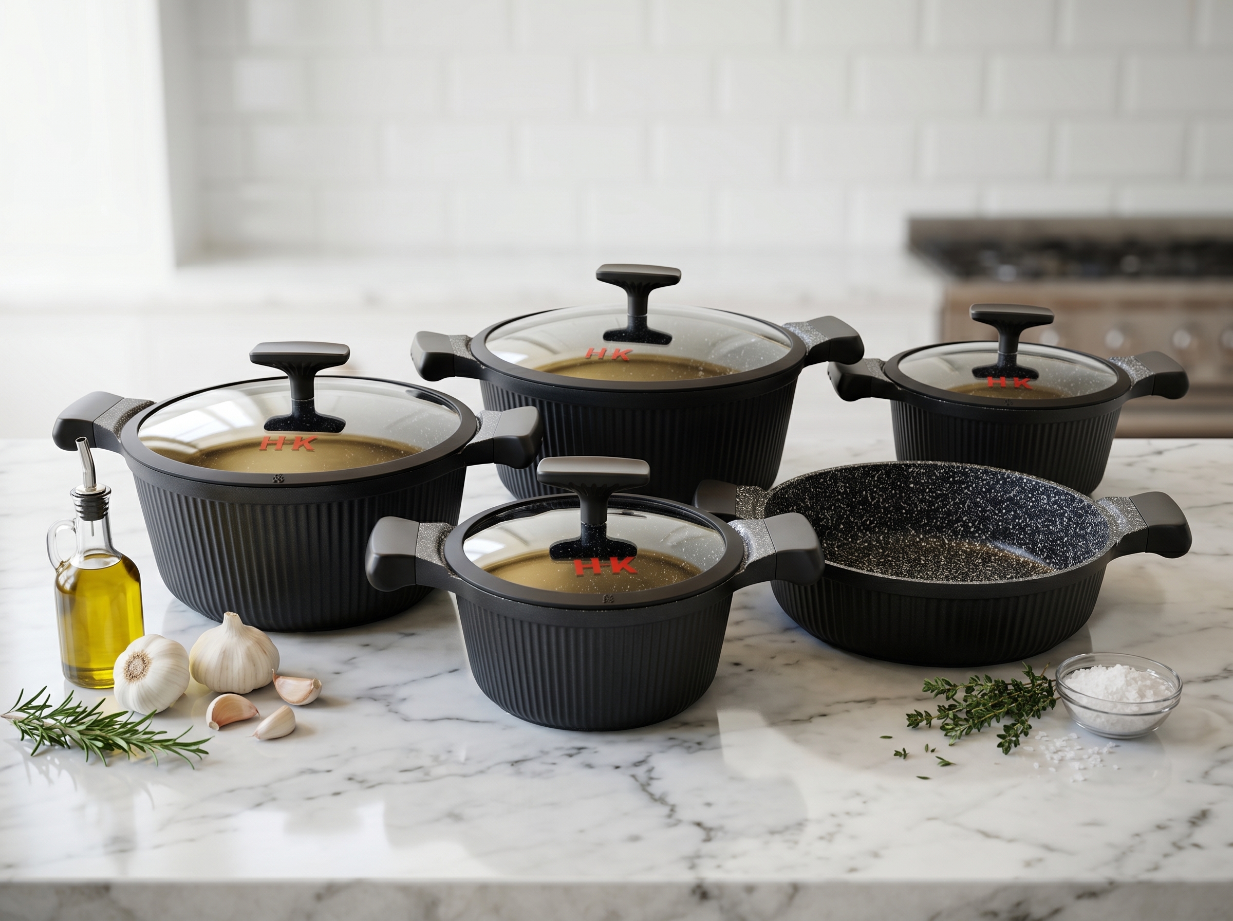 HK Grytset 10 delar – Svart - Image 2