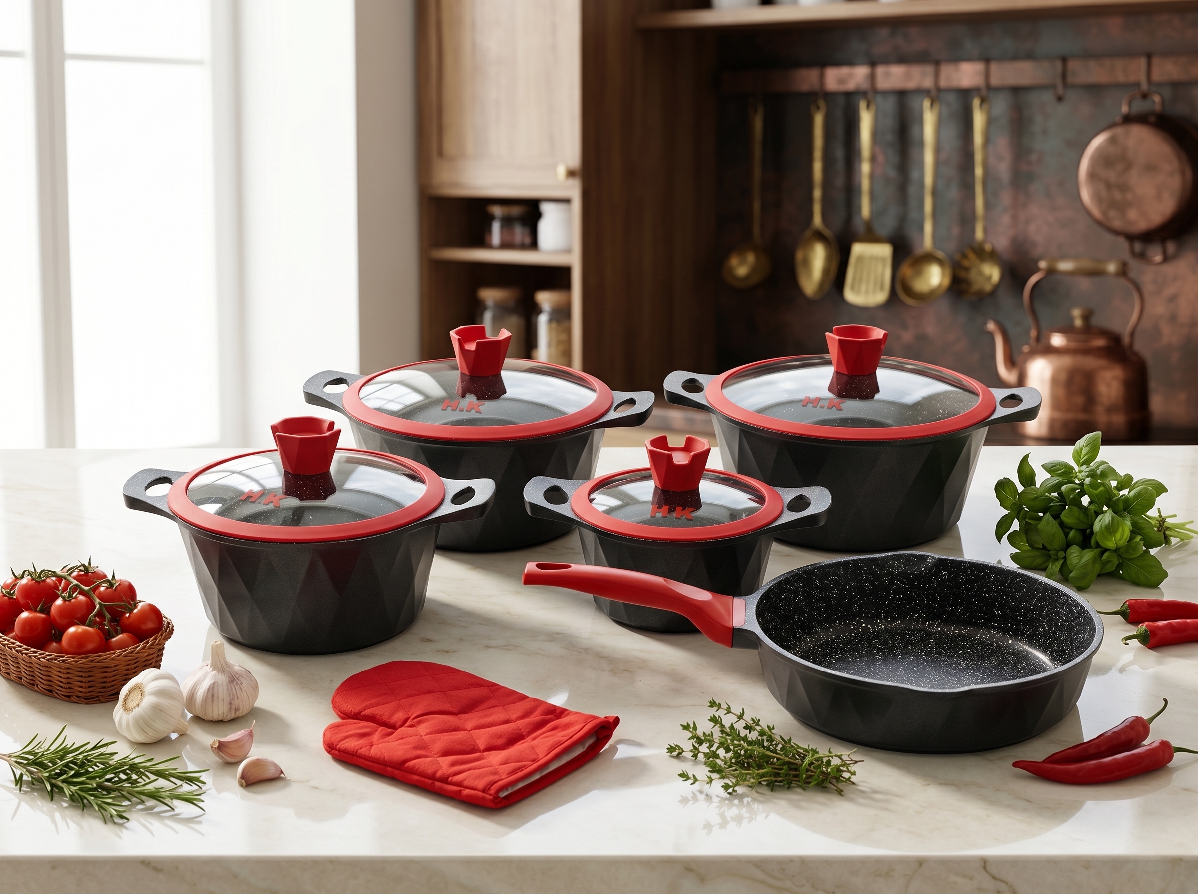 HK Grytset 11 delar – Svart - Image 3
