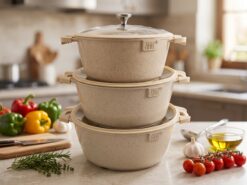 MGC Grytset 6 delar – Beige/Silikon