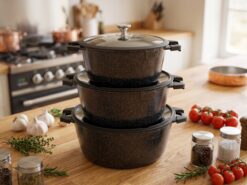 MGC Grytset 6 delar – Svart/Silikon