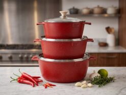 MGC Grytset 8 delar – Röd