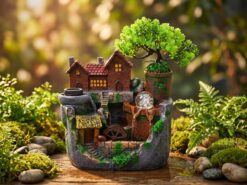Skogsfors Miniatyrfontän