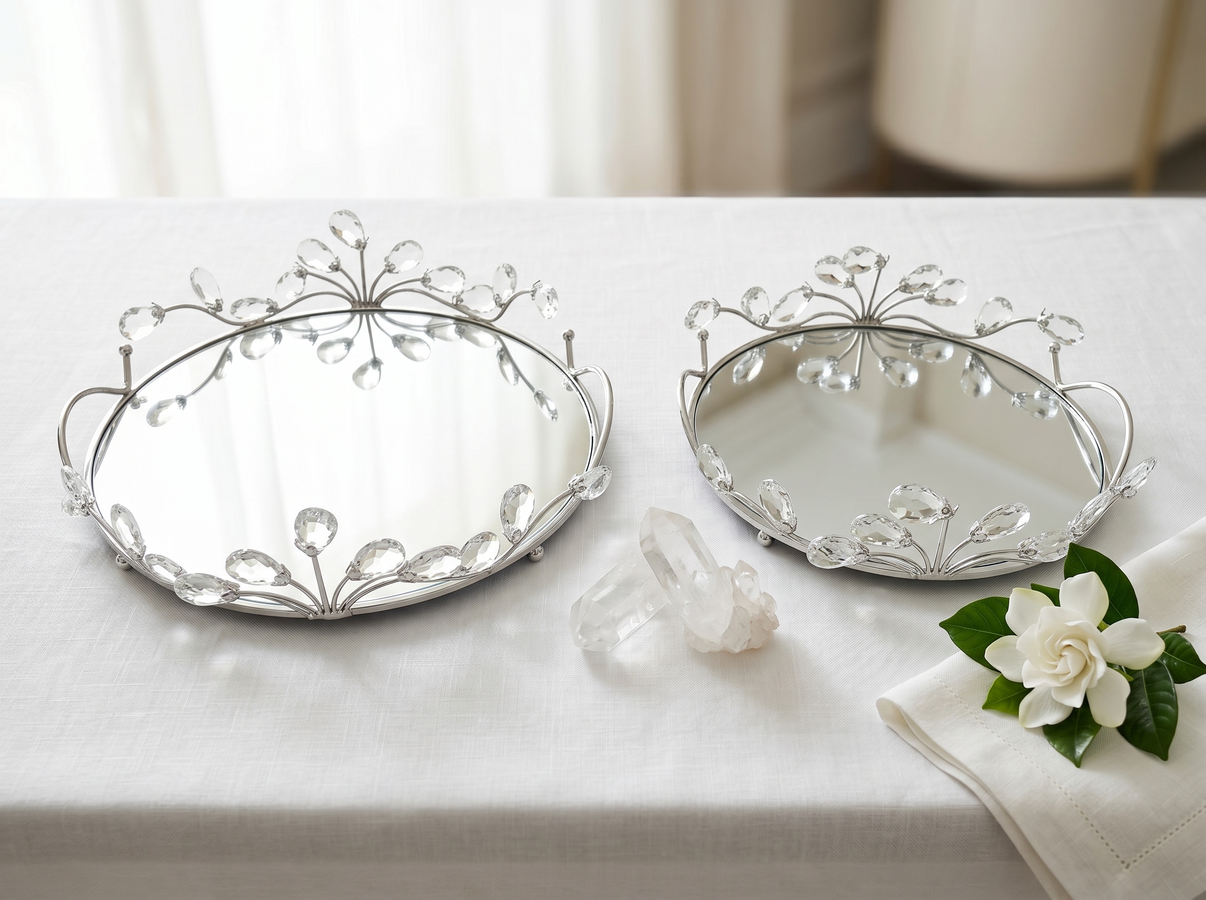 Vintergatan 2st Serveringsfat - Silver - Image 3