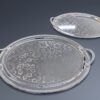 Al Sultan Oval Serveringsbricka (2-pack) – Silver - Image 3