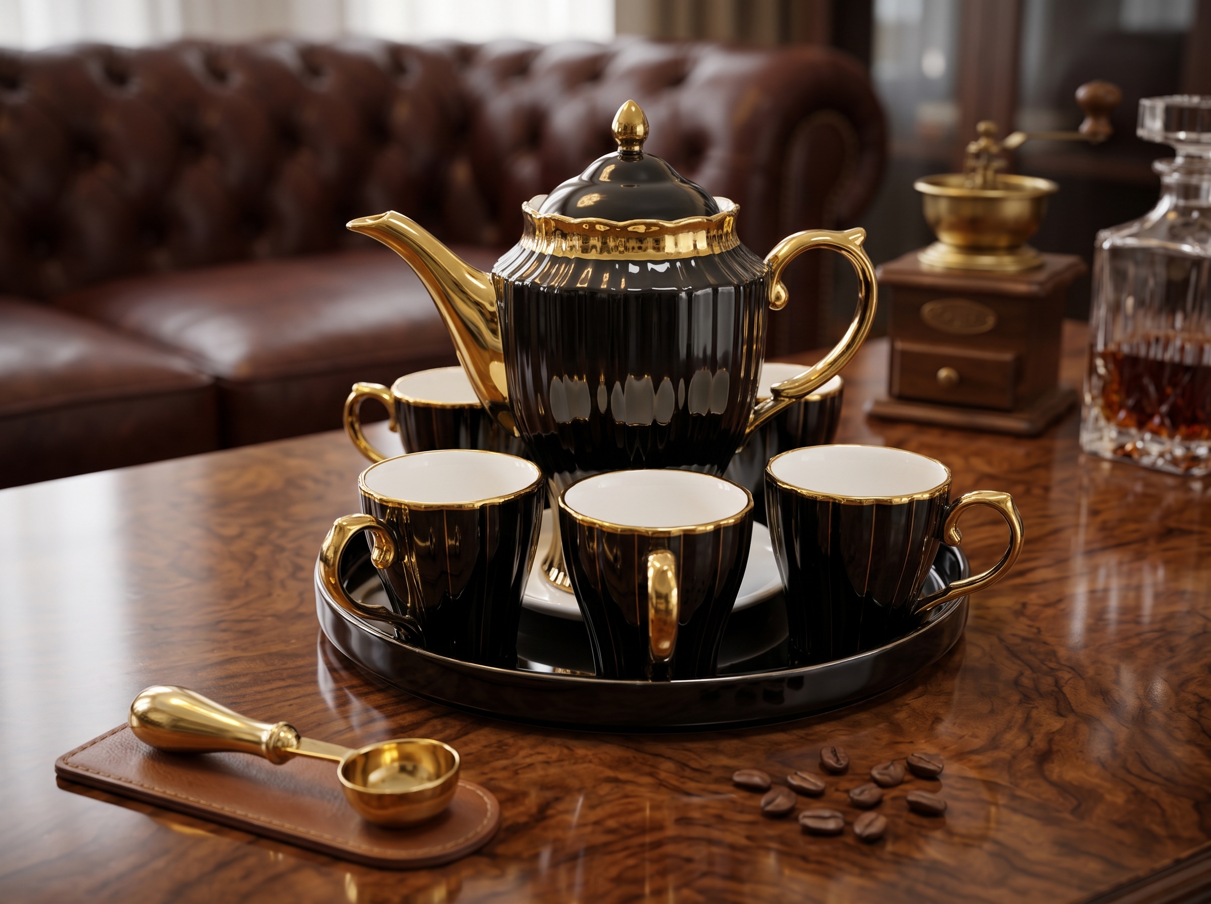 Kaffekvist Serveringsset (10 delar)