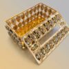 Ametist Servettbox i Tonad Kristall & Guld - Image 4