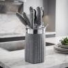 Bali Knivset - Grå / Silver (8 delar)